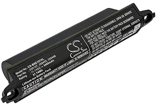 ACCCHEN - Batteria ricaricabile per 404600, Soundlink, Soundlink 2, SoundLink 3, Soundlink II, SoundTouch 20 (3400 mAh/37,74 Wh) 330105, 330105A, 330107, 330107A, 359495, 359498, 404600 0, 4044. 900