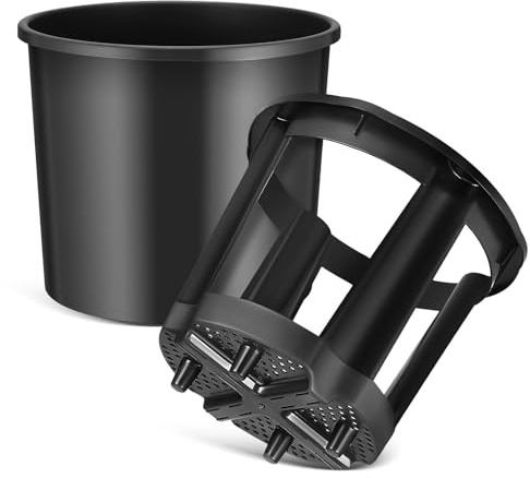 STAHAD Secchio per Piantare Patate e Arachidi in Plastica Vaso da Coltivazione Resistente e Leggero Contenitore Doppio Strato 29X265X24 CM Adatto per Giardinaggio Domestico e