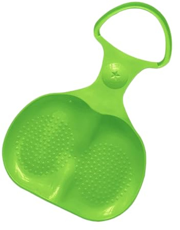 Bob con de Nieve Racer Sledge, Accesorios de Invierno para Exteriores para jardín y Parque, Trineo de Estable para jóvenes, Accesorio de Vacaciones de Invierno, Asiento ergonómico