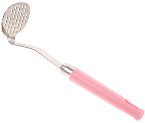 Uonlytech Presse-purée Réutilisable en Acier Inoxydable et Pp Cuisine, Outil Pratique pour Écraser Pommes de Terre et Bananes, Facile à Utiliser Cuisine