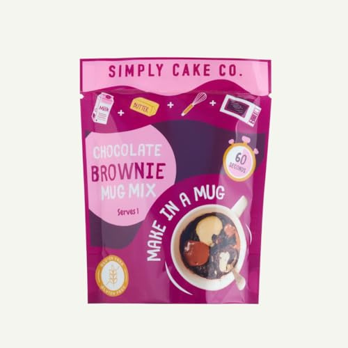 Brownie Mug Mix - 10 Pack | Gluten Free, Letterbox Gift, Stocking Filler