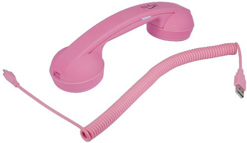 hi-Fun Hi-Ring, Cornetta Vintage Bluetooth, Colore Rosa