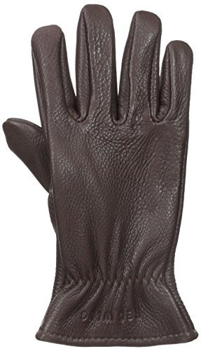 Red Wing Heritage Gloves brown lined buckskin, Größe:L