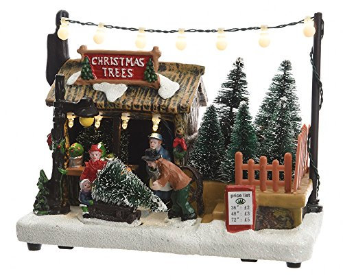 PUEBLO NAVIDEÑO LED 3XAA 18X10,5X14,2CM