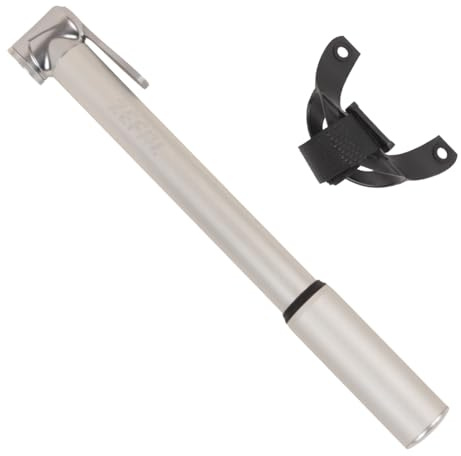 ZEFAL Road Mini handpump, silver, 230 mm