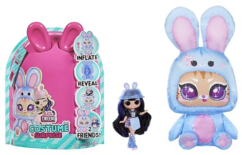 L.O.L. Surprise! Tweens Costume Surprise Aya Cherry Modepuppe mit Aufblasbarem Blauem Hasenkostüm und Zahlreichen Überraschungen, u. a. Tolle Mode und Accessoires - Ideal für Kinder ab 4 Jahren