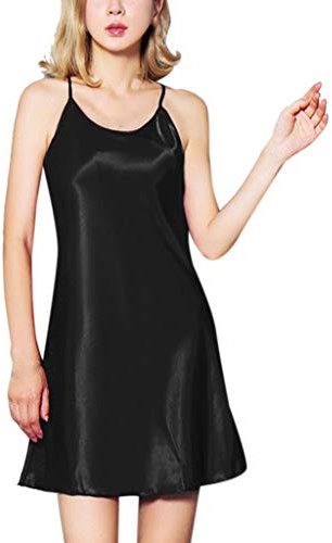 WILLBEST Babydoll Kleid Lang Dessous Damen sexy unterwäsche rot schwarz unterwäsche online kaufen unterwäsche für Damen BH Set Satin Bustier 95e Dessous Damen Sexy Unterwäsche nippelklemmen brustwarz