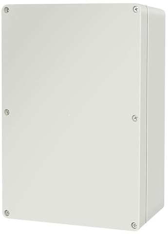 Voarge Scatola di giunzione, IP65 ABS Scatola di derivazione impermeabile, Scatole di giunzione fai-da-te in plastica ABS per elettricità interna ed esterna, comunicazione, estintori (115 * 90 * 55mm)