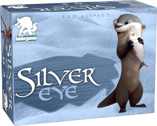 Bezier Games Silver Eye, lustiges, wettbewerbsfähiges und strategisches Kartenspiel | Schnelles süchtig machendes Kartenspiel, perfekt für Nächte, 2+ Spieler, ab 15 Jahren, 30 Minuten Spielzeit