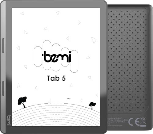 Bemi Cognita Tab - Lettore e-book 5-5,76, con schermo di carta elettronica, Android 8.1, 16 GB di memoria + slot microSD Wi-Fi, Empik Go (nero)