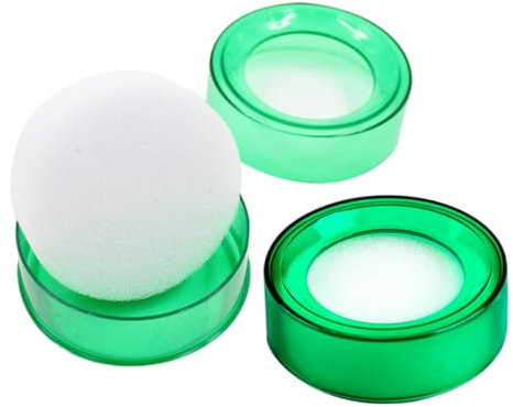 HOMSFOU 2stücke Fingerbefeuchter Für Werkzeug Zählen Von Geld Und Handling Von Papier Langlebigem Und Schwamm Leicht Zu Reinigen Transparent