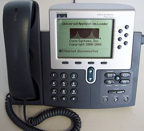 Cisco Unified IP Phone 7960G - Telefono (Grigio, Keypad, base, LCD, 48 VDC, 0-40 °C)