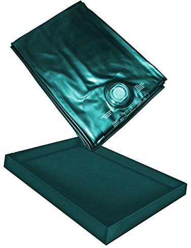 Hardside Wasserbetten Wasserkern Wasserbettmatratze Wasserbett Matratze Mono UNO + Sicherheitswanne Auslaufwanne Wanne Standup Liner Safety Liners (153 x 213 cm F0 (Queensize))