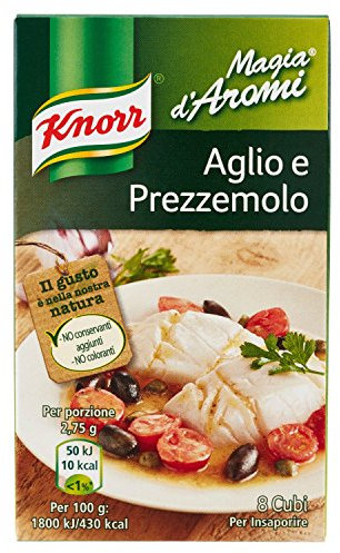 Knorr Magia d'Aromi, Aglio e Prezzemolo, 8 x 11g
