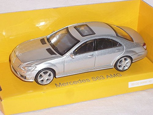 Mercedes-Benz S-klasse W221 S63 AMG Silber Ab 2005 1/43 Rastar Modell Auto Modellauto