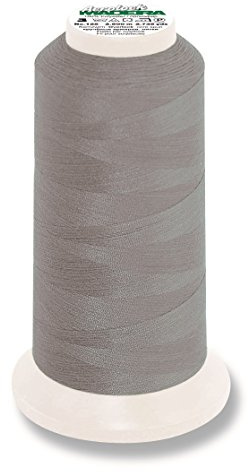 Madeira M9128-8111 - Filetto overlock, in poliestere, 8111, 2500 m, colore: Grigio