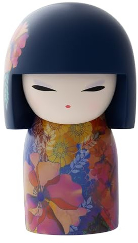 Kimmidoll Marke Maxi-Puppe Kyoka Happiness 11 cm, mehrfarbiges Harz, Puppe