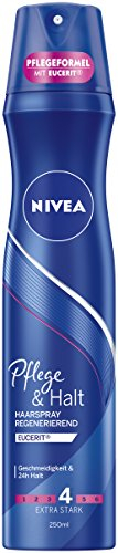NIVEA Lot de 3 sprays pour cheveux extra forts - 250 ml - Soin et tenue