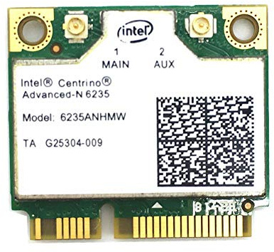 Miwaimao for Centrino Advanced-N Intel 6235 Wireless Card 6235ANHMW WLAN Bluetooth 4.0 Half Mini Card 802.11 a/b/g/n Dual-Band 300 Mbps