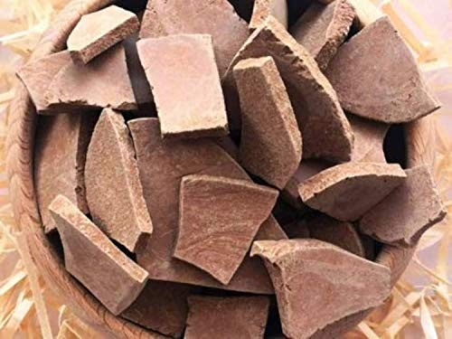RED Clay, Roter Ton, Lehm, Essbare Tonstücke (Klumpen) Natürlich zum Essen (Lebensmittel), Essbarer Ton, 4 oz (110 g)