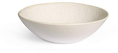 H&H Montblanc Set 6 Piatti Fondi, Stoneware, 18cm