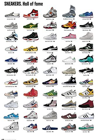 Grupo Erik Poster Sneaker Hall of Fame - Kunstdruck Poster 61 x 91,5 cm, GPE5534