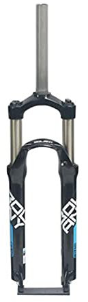 Gabeln Federgabel 24 in, Schultersteuerung Mechanische Verriegelung Federgabel Scheibe Bremsweg 110mm Federgabel (Color : B, Size : 24inch)