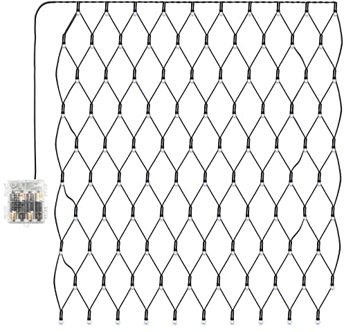 Monzana Guirlande lumineuse 160 LED filet lumineux Blanc froid décoration de Noël illumination extérieur intérieur fête