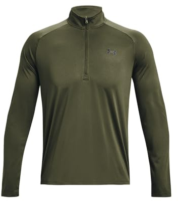 Under Armour Uomo UA Tech 2.0 1/2 Zip, Maglia uomo sportiva con zip