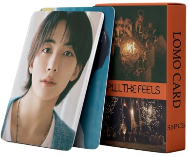 Seventeen lomo Card 55 PCS Seventeen Spill The Feels photocards Seventeen New Album Photocard Set Kpop Postcard Gift Merchandise