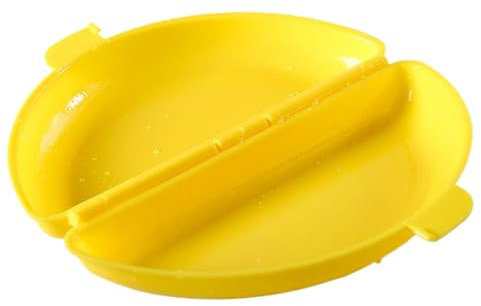 Hervidor de huevos para microondas | Molde de tortilla para Microondas Hervidor de Huevos de Silicona para Microondas Tortilla Microondas con Tapa Accesorios para Preparador de Desayuno