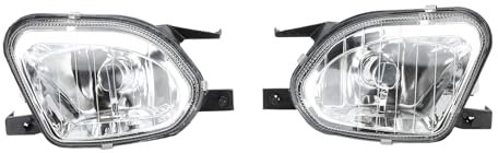 NDNCZDHC 2PCS Nebelscheinwerfergehäuse Links Rechts 2118201156 Ersatz für E-Klasse W211 2002 bis 2006