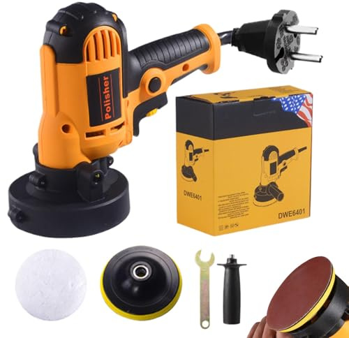 Lucidatrice per dettagli auto, lucidatrice,Tampone per cera per auto 220 V | Lucidatrice multiuso per auto, smerigliatrice per riparazione carrozzeria, per levigatura auto, barca