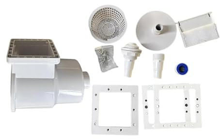 VNSMM Maintenance Kit Kit de Skimmer para Piscinas Herramientas para Piscinas fáciles de Usar Skimmer de Boca Estrecha para Piscinas al Aire Libre Piscinas elevadas Kit Limpieza Piscina