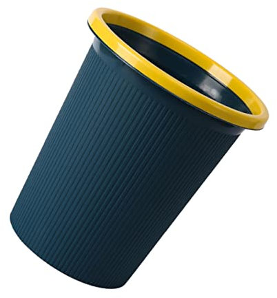 Cabilock 2 Pièces poubelle kitchen des cuisines plainte mur cuisix Bleu foncé cusine cuisine aménagée bureau corbeilles à papier pupitre de table corbeille à papier en fil métallique