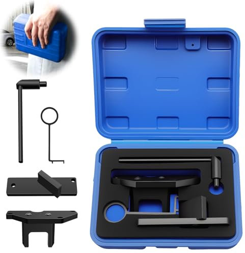 Kit Calage Distribution pour PSA 1.2 Puretech, 4 Pièces Outils Courroie de Distribution Moteur 1.2 Puretech pour PSA 1.2T 1.0T, Compatible avec Citroën C1 C3 C4 Peugeot 208 2008 308 3008 508 5008