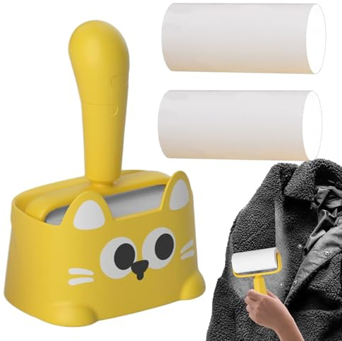 Pet Hair Roller - Fluff Remover for Pets | Effective Fluff Cleaner, Hair Remover for Cats and Dogs for Sofa, Furniture, Clothes, Underwear