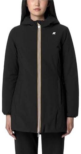 Kway Giacca invernale DENISE ST WARM REVERSIBLE K6128UW BCF BLACK PURE BEIGE CASHMERE- TG 5 (XL)