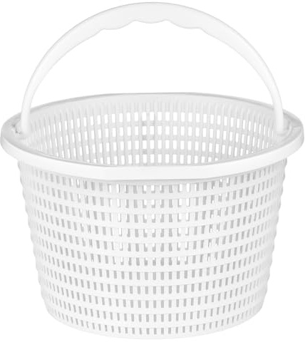 Kichvoe Panier De Filtre De Piscine RéUtilisable 8.07In Avec PoignéE Compatible 2 Panier Skimmer Pour Piscine CreuséE Et Hors Sol Filtration Efficace Des DéBris