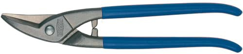BESSEY Erdi Loch-Schere D207-250, Linksschneidend, Gesamtlänge 250 mm Schnittlänge 42 mm, lackierte Griffe, Gewicht 0,49 Kg