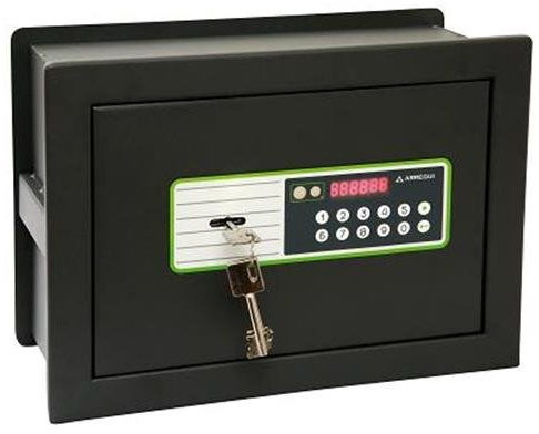 CAJA FUERTE EMPOTRABLE ELECTRICA 260X360X150/250 SUPRA 241020