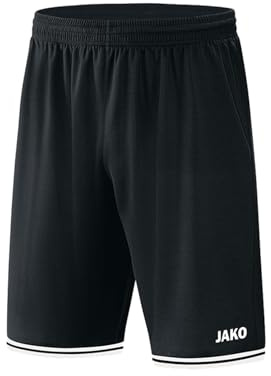 JAKO Herren Shorts Center 2.0, Schwarz/Weiß, L