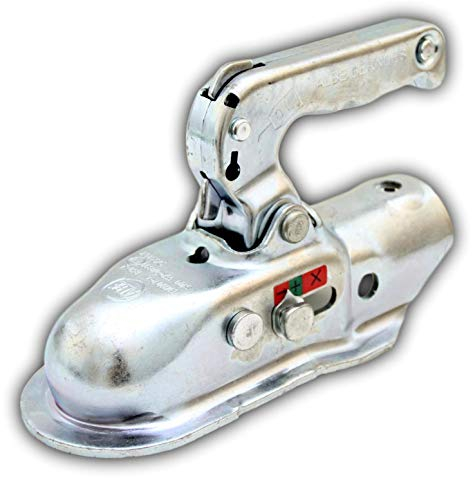 Albe Embrague de bola original Berndes EM220RA EM 220 R A, modelo A – 45/46 mm 05545 Tubo redondo Tubo de tracción, enganche para remolque.