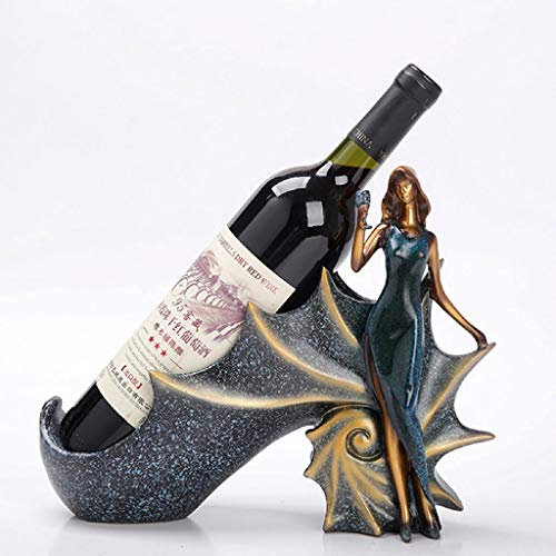MYBA Weinregal Weinregal Conch Weinflaschenhalter Stilvolle Weinregale Countertop Skulptur Weinregal Decor Tabletop Weinregal Flaschenregal (Color : A)