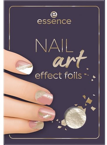 essence cosmetics NAIL art effect foils 01 Golden Galaxy