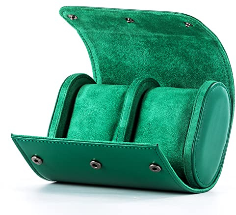 ACAREY Uhrenbox Schmuckkästchen Herren Damen Geschenk Reisen, Uhrenrolle Vintage Uhrengehäuse, Handgemachte Mehrzweck Uhrenrolle Schmuck Aufbewahrung, Und Frauen Uhrenrolle