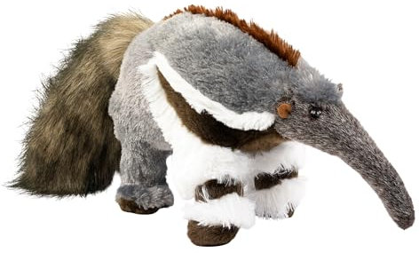 Teddys Rothenburg Kuscheltier Ameisenbär stehend 36 cm grau/braun/weiß Plüschameisenbär Plüschtier