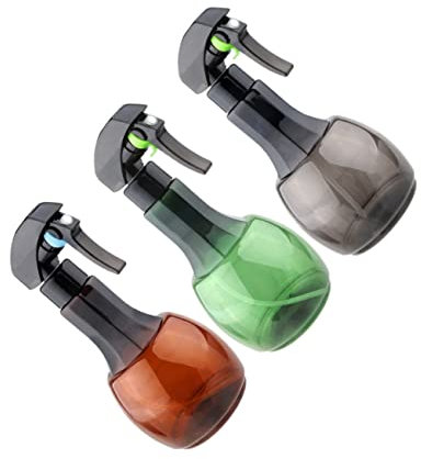 Healeved 3piezas Spray Pulverizador Alta Presión Rociador De Agua Para Cabello Fácil De Usar