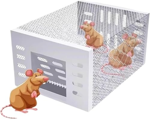 Råttfälla, Trampor Para Ratas Y Ratones Kontinuerlig Cykel Musfälla Råtta Fånga Cage Möss Killer Automatisk Inomhus Utomhus Mus Fånga Verktyg, 1pcs