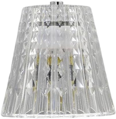 Lampada a bottiglia, 3 modalità di illuminazione, acrilico e Pp, luce trasparente per bottiglie, lampada a LED, senza fili e ricaricabile, per camera da, soggiorno, cucina, sala da pranzo e